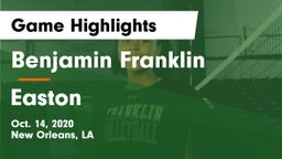 Benjamin Franklin  vs Easton  Game Highlights - Oct. 14, 2020