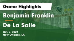 Benjamin Franklin  vs De La Salle  Game Highlights - Oct. 7, 2022