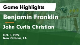 Benjamin Franklin  vs John Curtis Christian  Game Highlights - Oct. 8, 2022