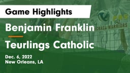 Benjamin Franklin  vs Teurlings Catholic  Game Highlights - Dec. 6, 2022