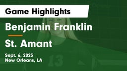 Benjamin Franklin  vs St. Amant  Game Highlights - Sept. 6, 2023