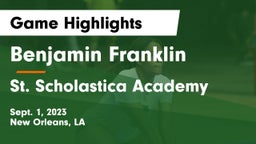 Benjamin Franklin  vs St. Scholastica Academy Game Highlights - Sept. 1, 2023
