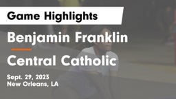 Benjamin Franklin  vs Central Catholic  Game Highlights - Sept. 29, 2023
