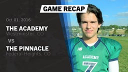 Recap: The Academy vs. The Pinnacle  2016