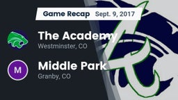 Recap: The Academy vs. Middle Park  2017