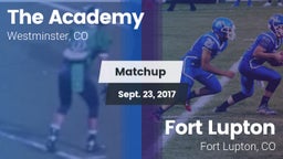Matchup: The Academy vs. Fort Lupton  2017