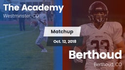 Matchup: The Academy vs. Berthoud  2018