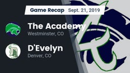 Recap: The Academy vs. D'Evelyn  2019