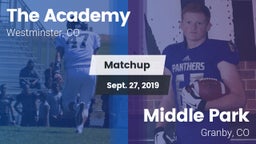 Matchup: The Academy vs. Middle Park  2019
