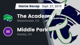Recap: The Academy vs. Middle Park  2019