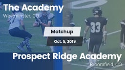 Matchup: The Academy vs. Prospect Ridge Academy 2019