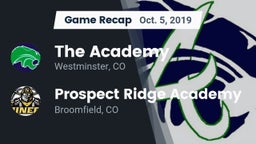 Recap: The Academy vs. Prospect Ridge Academy 2019