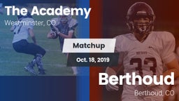 Matchup: The Academy vs. Berthoud  2019