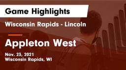 Wisconsin Rapids - Lincoln  vs Appleton West Game Highlights - Nov. 23, 2021