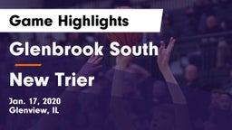 Glenbrook South  vs New Trier  Game Highlights - Jan. 17, 2020