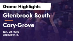 Glenbrook South  vs Cary-Grove  Game Highlights - Jan. 20, 2020
