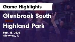 Glenbrook South  vs Highland Park  Game Highlights - Feb. 15, 2020