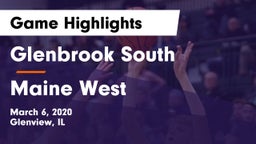 Glenbrook South  vs Maine West  Game Highlights - March 6, 2020