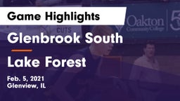 Glenbrook South  vs Lake Forest  Game Highlights - Feb. 5, 2021