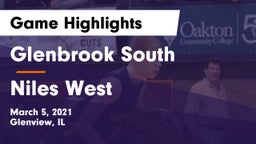 Glenbrook South  vs Niles West  Game Highlights - March 5, 2021