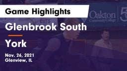 Glenbrook South  vs York  Game Highlights - Nov. 26, 2021