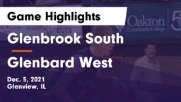 Glenbrook South  vs Glenbard West  Game Highlights - Dec. 5, 2021