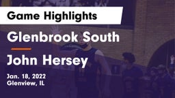 Glenbrook South  vs John Hersey  Game Highlights - Jan. 18, 2022