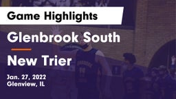 Glenbrook South  vs New Trier  Game Highlights - Jan. 27, 2022