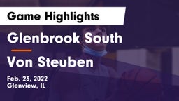 Glenbrook South  vs Von Steuben Game Highlights - Feb. 23, 2022