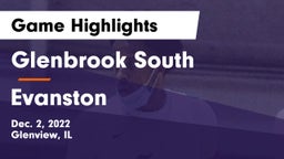 Glenbrook South  vs Evanston  Game Highlights - Dec. 2, 2022