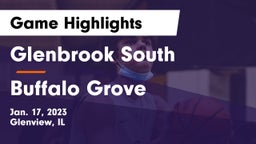Glenbrook South  vs Buffalo Grove  Game Highlights - Jan. 17, 2023