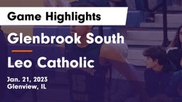 Glenbrook South  vs Leo Catholic  Game Highlights - Jan. 21, 2023