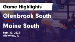 Glenbrook South  vs Maine South  Game Highlights - Feb. 10, 2023