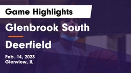 Glenbrook South  vs Deerfield  Game Highlights - Feb. 14, 2023