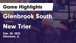 Glenbrook South  vs New Trier  Game Highlights - Feb. 28, 2023