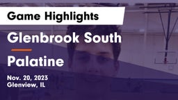Glenbrook South  vs Palatine  Game Highlights - Nov. 20, 2023