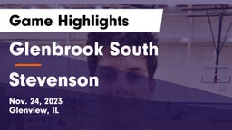 Glenbrook South  vs Stevenson  Game Highlights - Nov. 24, 2023