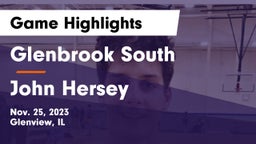 Glenbrook South  vs John Hersey  Game Highlights - Nov. 25, 2023