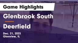 Glenbrook South  vs Deerfield  Game Highlights - Dec. 21, 2023