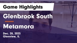 Glenbrook South  vs Metamora  Game Highlights - Dec. 28, 2023