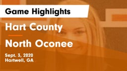 Hart County  vs North Oconee  Game Highlights - Sept. 3, 2020