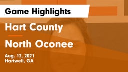 Hart County  vs North Oconee  Game Highlights - Aug. 12, 2021