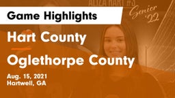 Hart County  vs Oglethorpe County  Game Highlights - Aug. 15, 2021