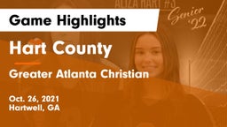 Hart County  vs Greater Atlanta Christian  Game Highlights - Oct. 26, 2021