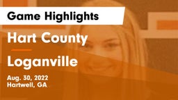 Hart County  vs Loganville  Game Highlights - Aug. 30, 2022