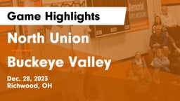 North Union  vs Buckeye Valley  Game Highlights - Dec. 28, 2023