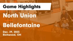 North Union  vs Bellefontaine  Game Highlights - Dec. 29, 2023