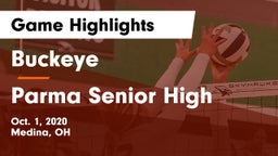 Buckeye  vs Parma Senior High Game Highlights - Oct. 1, 2020