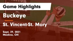 Buckeye  vs St. Vincent-St. Mary  Game Highlights - Sept. 29, 2021