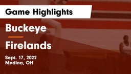 Buckeye  vs Firelands Game Highlights - Sept. 17, 2022